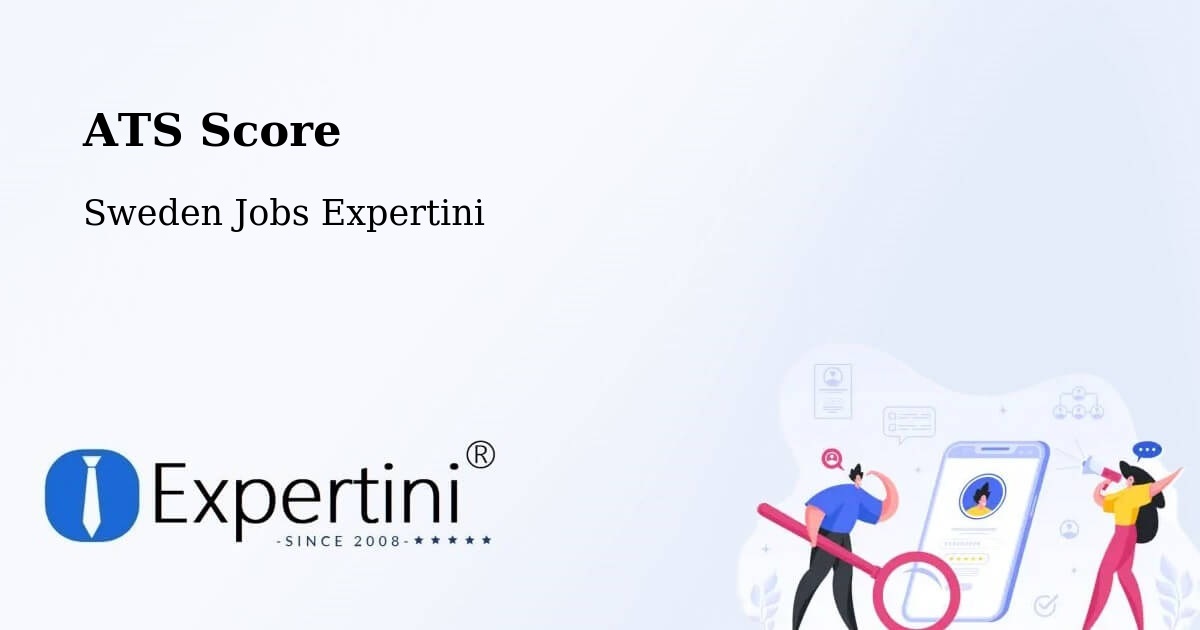 Resume ATS Score & Job Description Match Tool – Getinge - Sweden Jobs Expertini