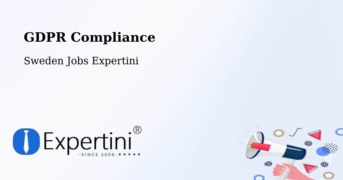EU GDPR Compliance Statement – Getinge - Sweden Jobs Expertini