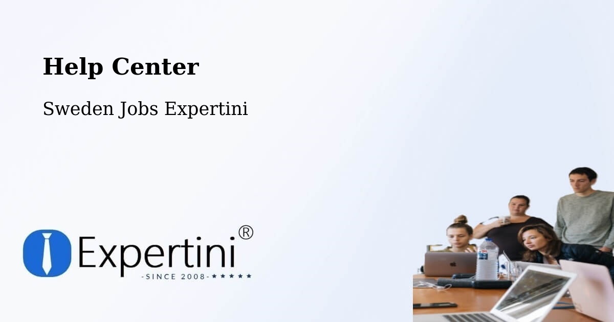 Help Center – Getinge - Sweden Jobs Expertini