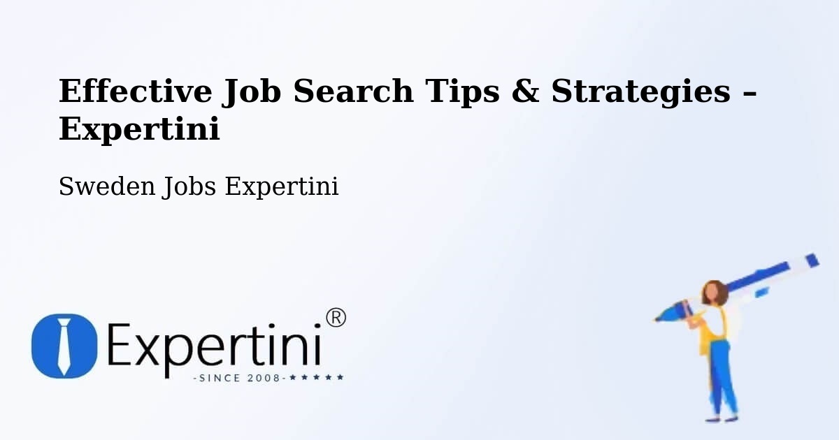 Job Search Tips & Strategies for Job Seekers – Getinge - Getinge, Sweden Jobs Expertini